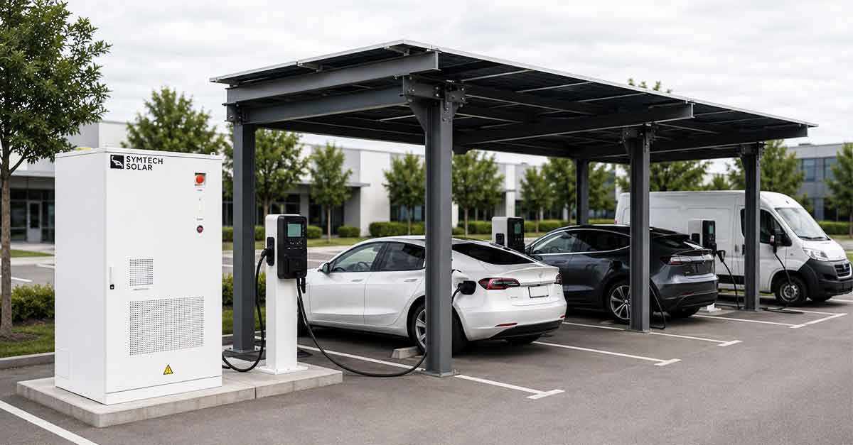 How BESS Powers EV Charging: With and Without Solar