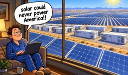Could Solar Power the United States?  The Real Math on Land, Storage and Cost